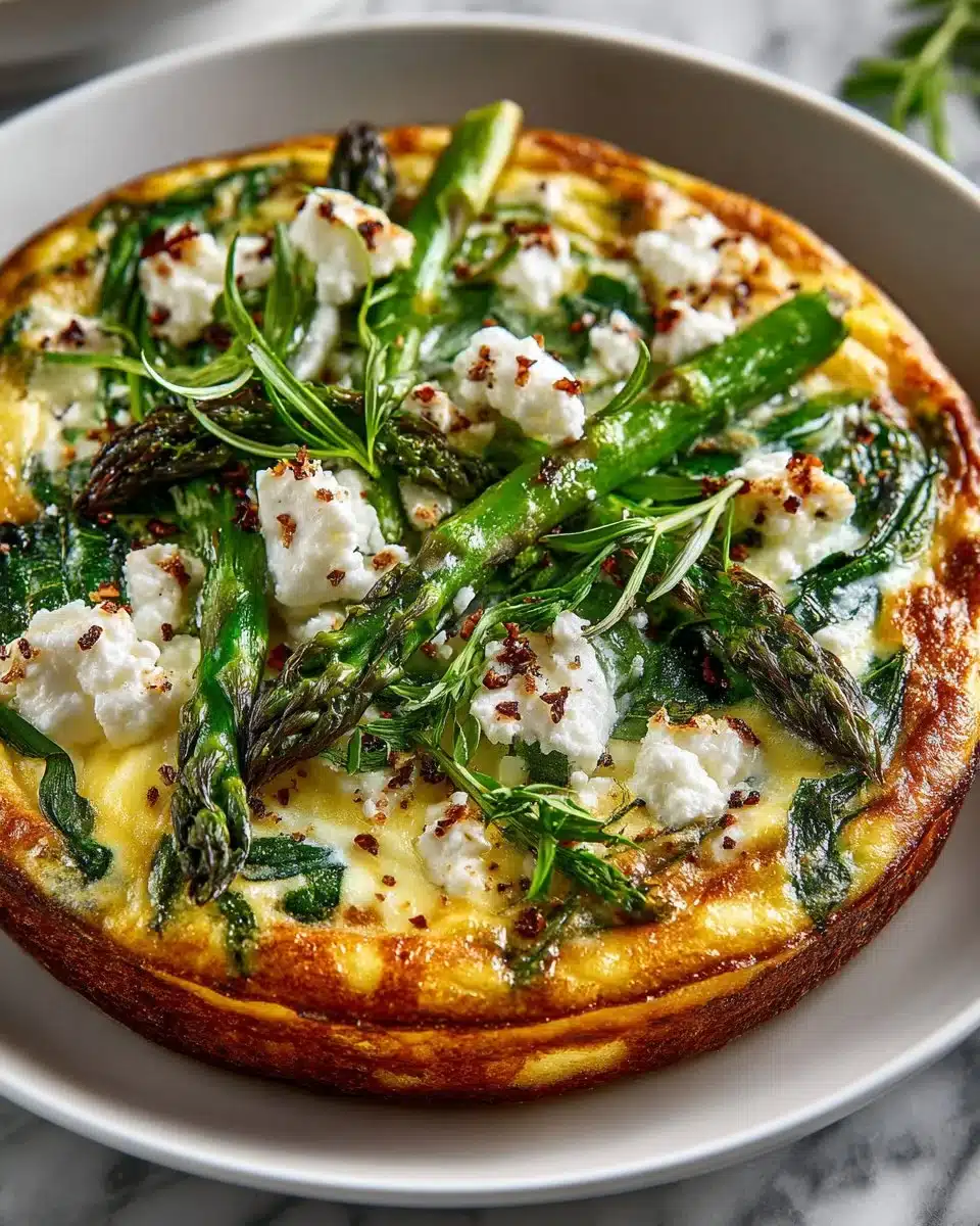 spring vegetable goat cheese frittata 2026 04 06 042401