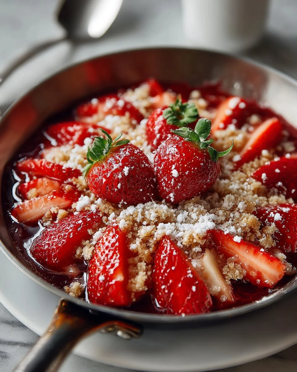 strawberry rhubarb skillet crisp 2026 04 15 225434 2