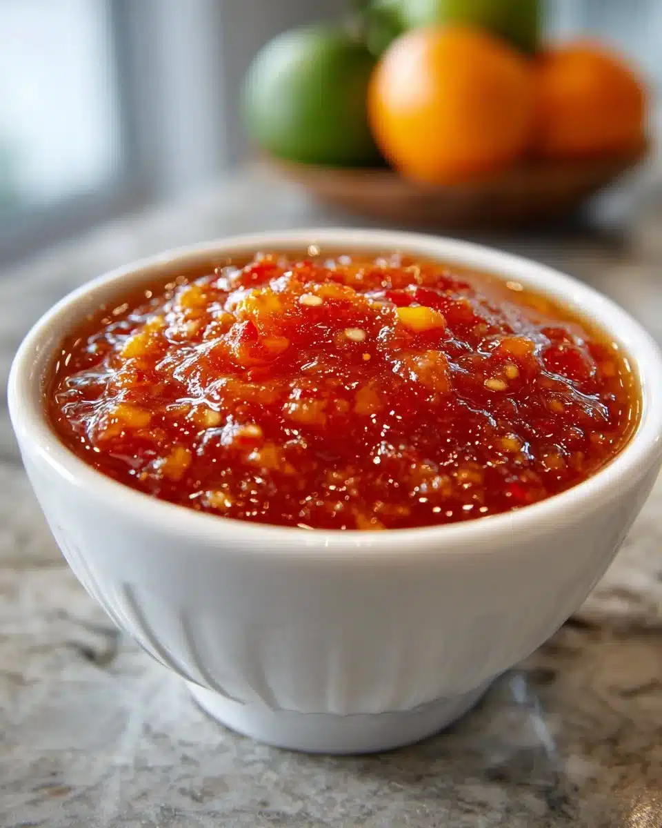 Sweet Chili Mango Dipping Sauce