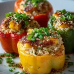 teriyaki pineapple chicken and rice stuffed pepper 2026 04 20 200412 819x1024 1