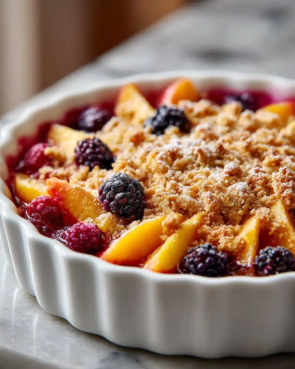Warm Peach and Blackberry Crisp 5 warm peach and blackberry crisp 2026 04 01 005745