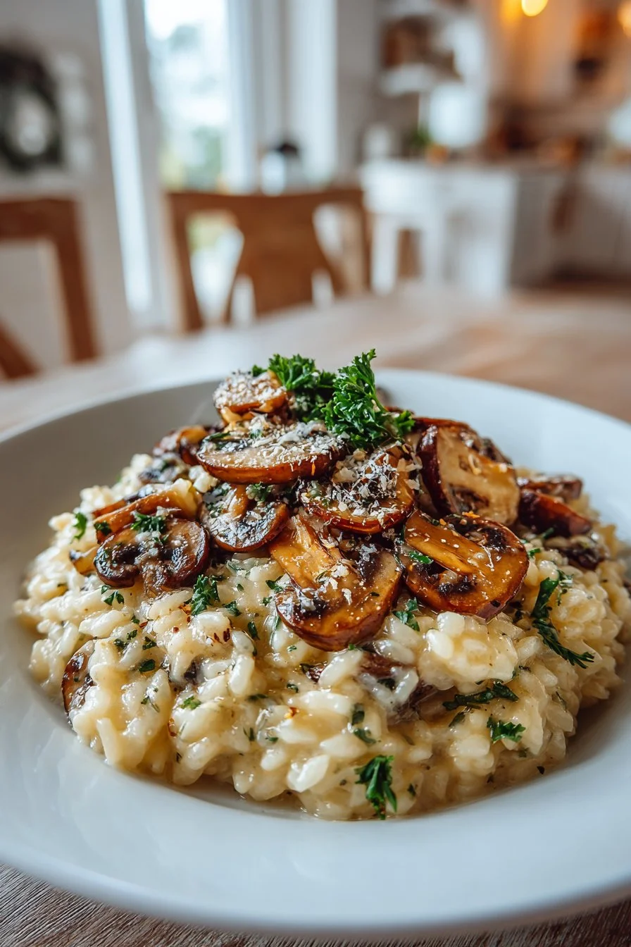 creamy dairy free mushroom risotto 2026 05 12 223518
