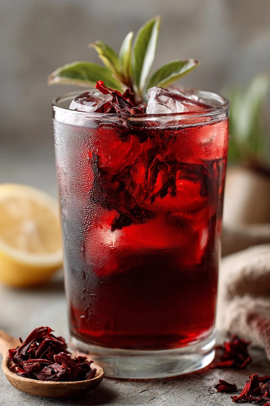 easy homemade iced hibiscus tea 2026 05 28 042646