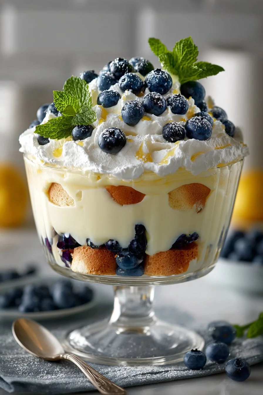 easy no bake lemon blueberry trifle dessert 2026 05 17 070430