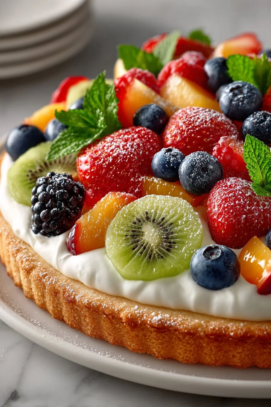 fresh summer fruit pizza with sugar cookie crust 2026 05 22 012914