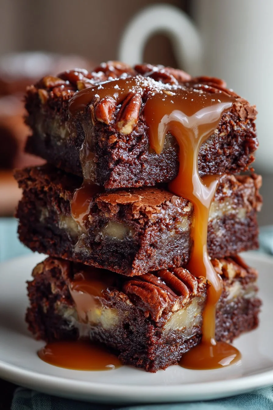 Homemade Caramel Pecan Turtle Brownies 6 homemade caramel pecan turtle brownies 2026 05 17 070426 2
