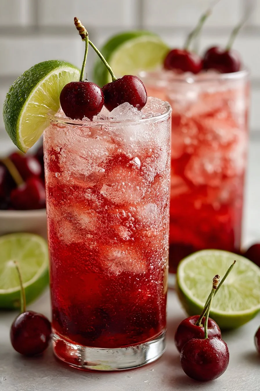 homemade fresh cherry limeade drink 2026 05 17 070322
