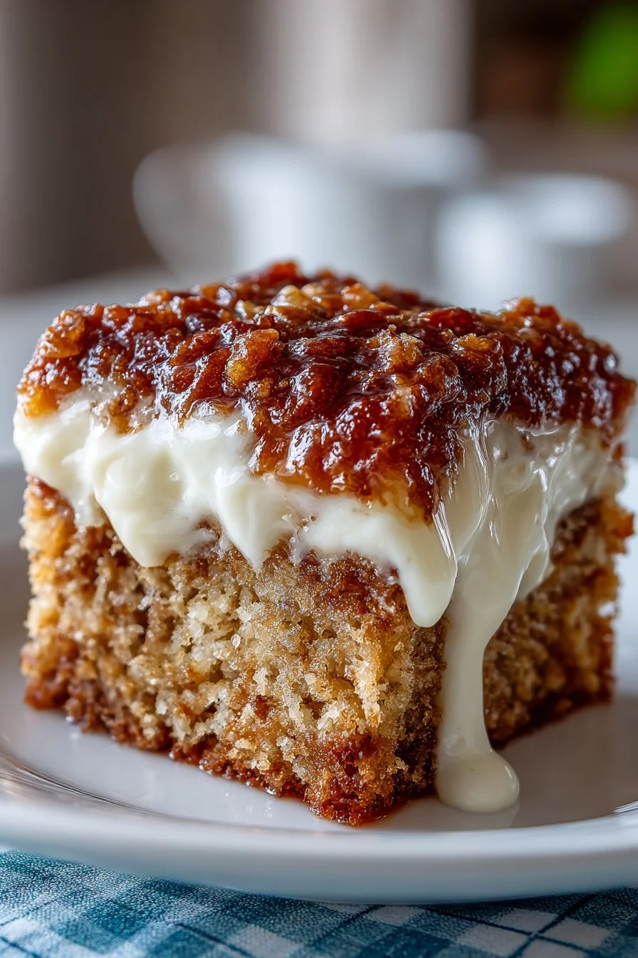 old fashioned oatmeal cake with coconut pecan fros 2026 05 17 070354