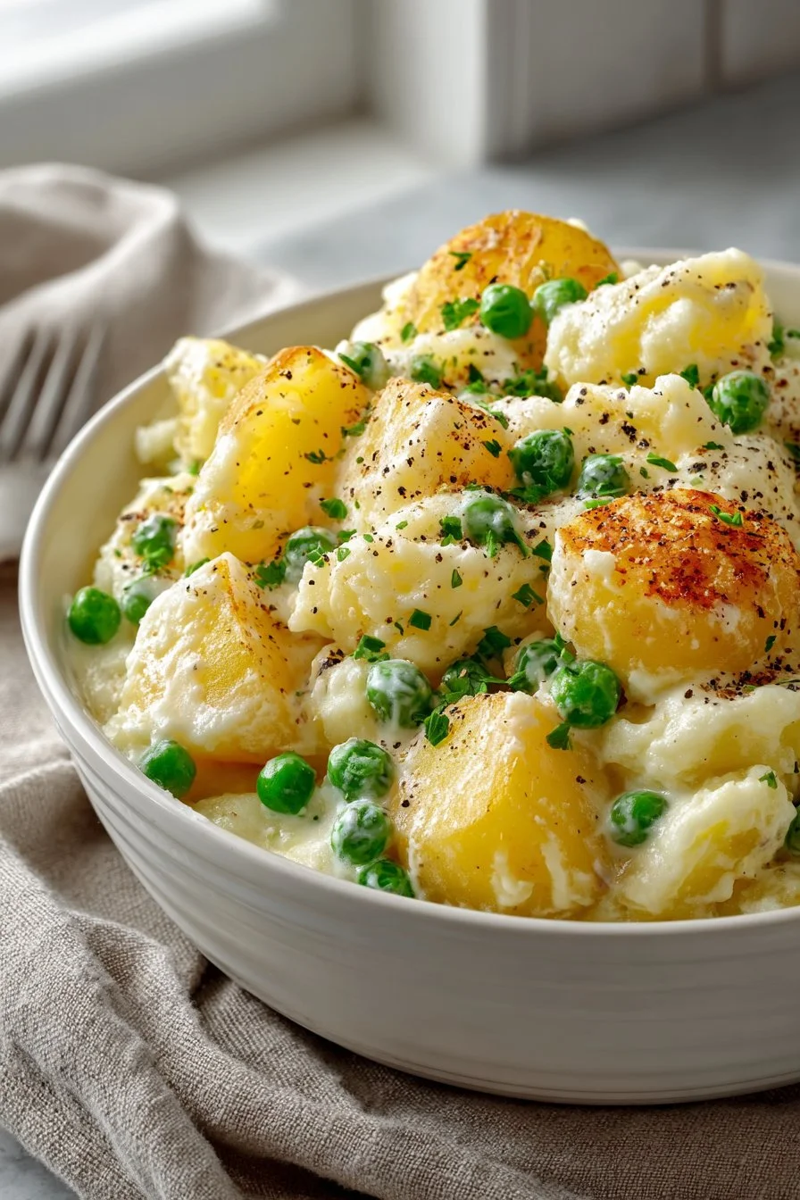 traditional homestyle creamed peas and potatoes 2026 05 22 013442