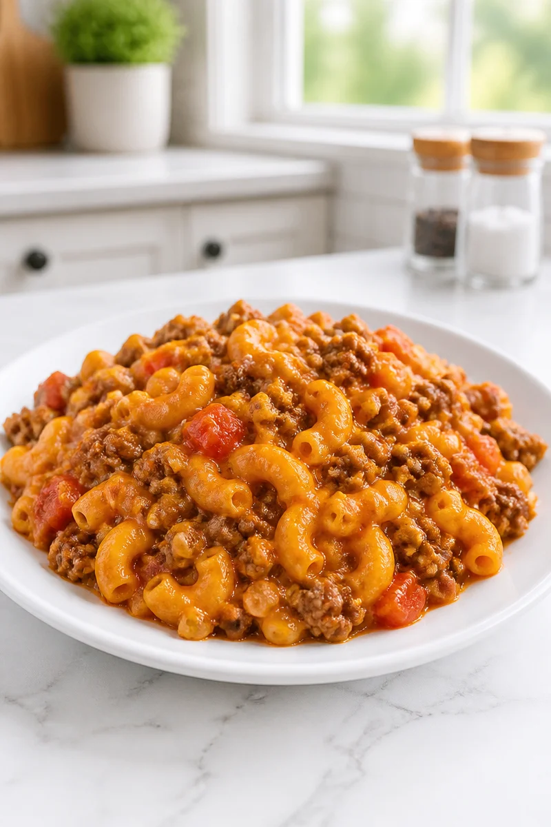 cheesy ground beef and macaroni skillet 2026 06 24 171956