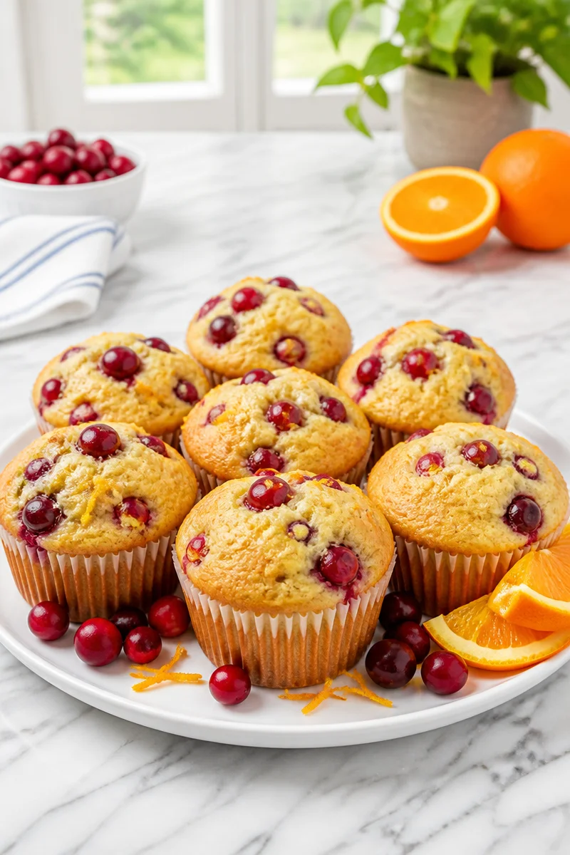 fluffy bakery style cranberry orange muffins 2026 06 29 193448