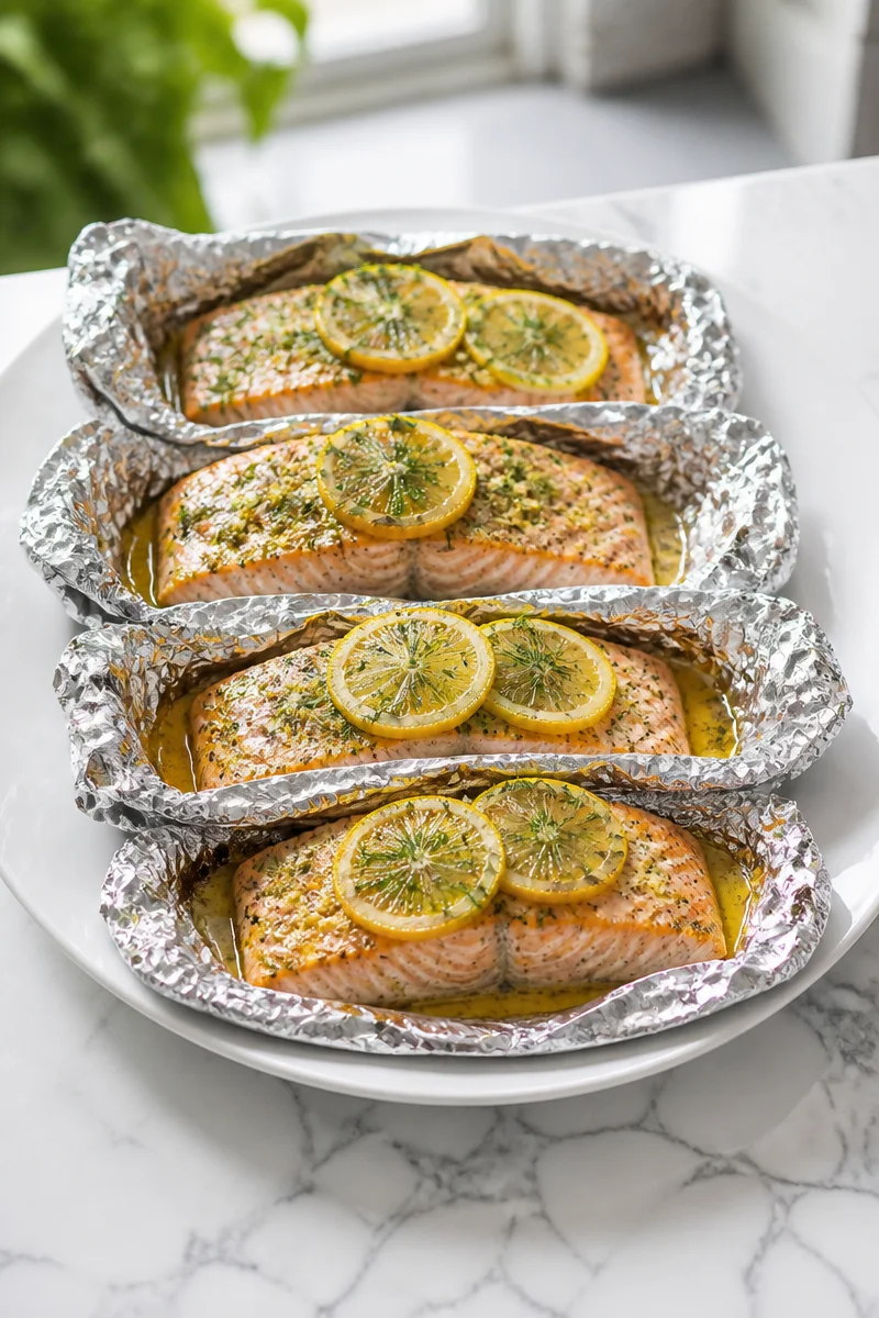 Grilled Lemon Dill Salmon In Foil Packets 5 grilled lemon dill salmon in foil packets 2026 06 28 025257