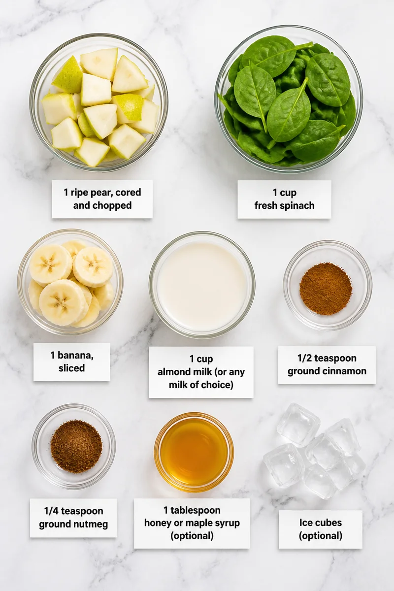healthy spiced pear and spinach smoothie 2026 06 23 050726 3