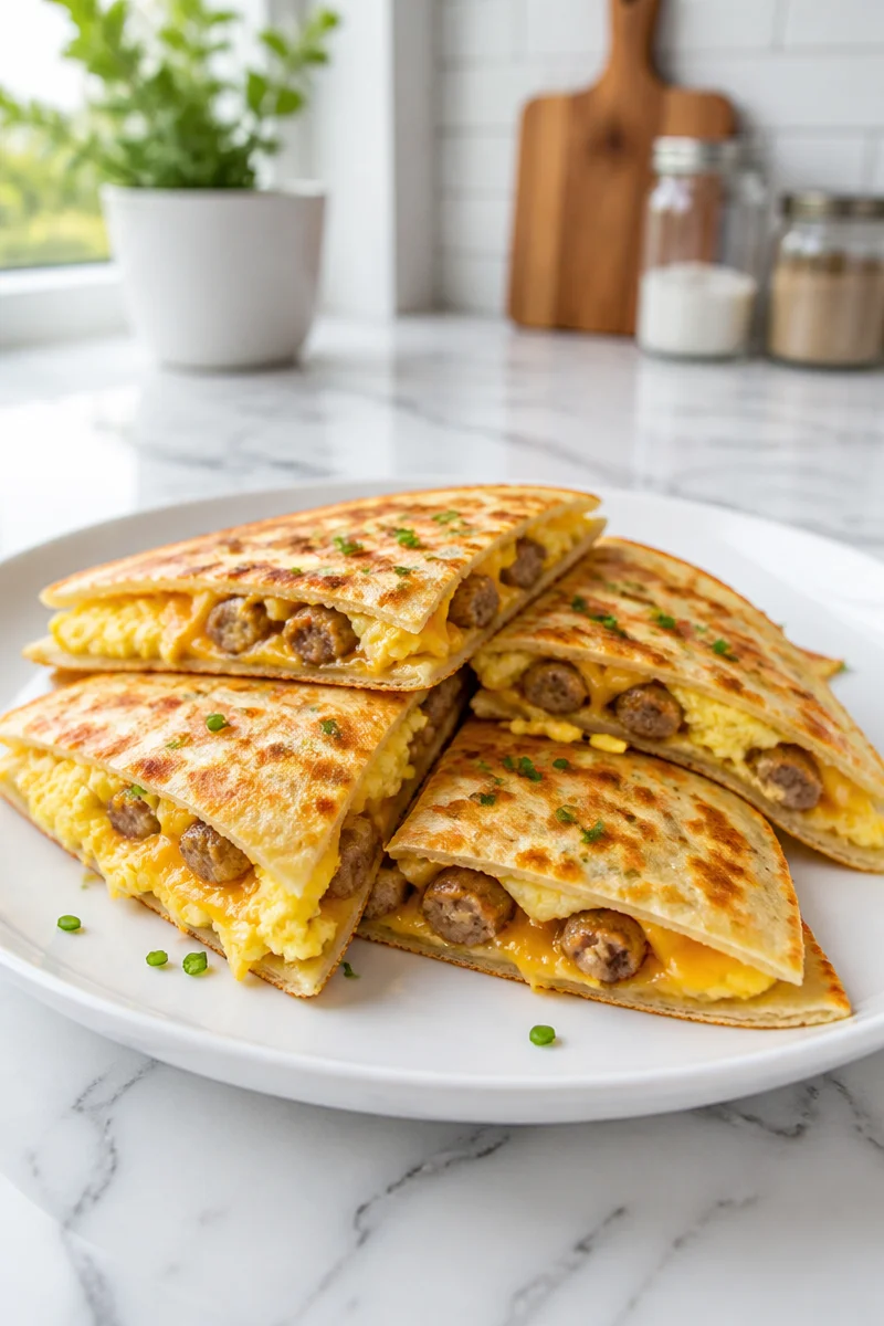 quick turkey sausage and egg breakfast quesadillas 2026 06 26 214824