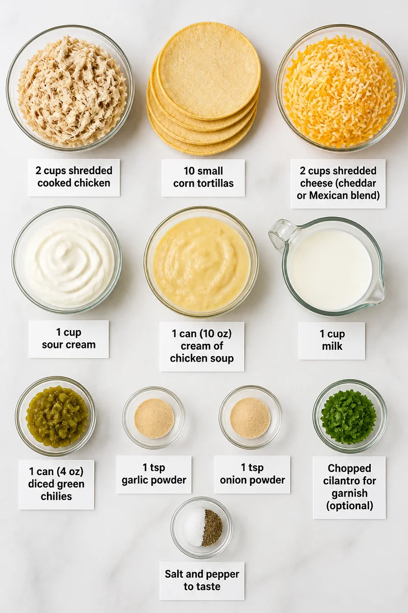 creamy white sauce shredded chicken enchilada dinn 2026 07 15 025941