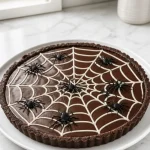 creepy spider web topped chocolate halloween tart 2026 07 17 043935 683x1024 1