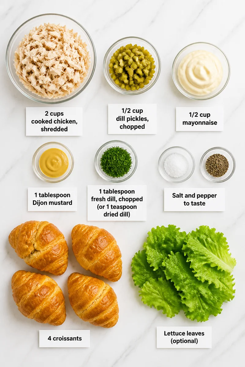 dill pickle chicken salad sandwich on croissant 2026 07 23 042305