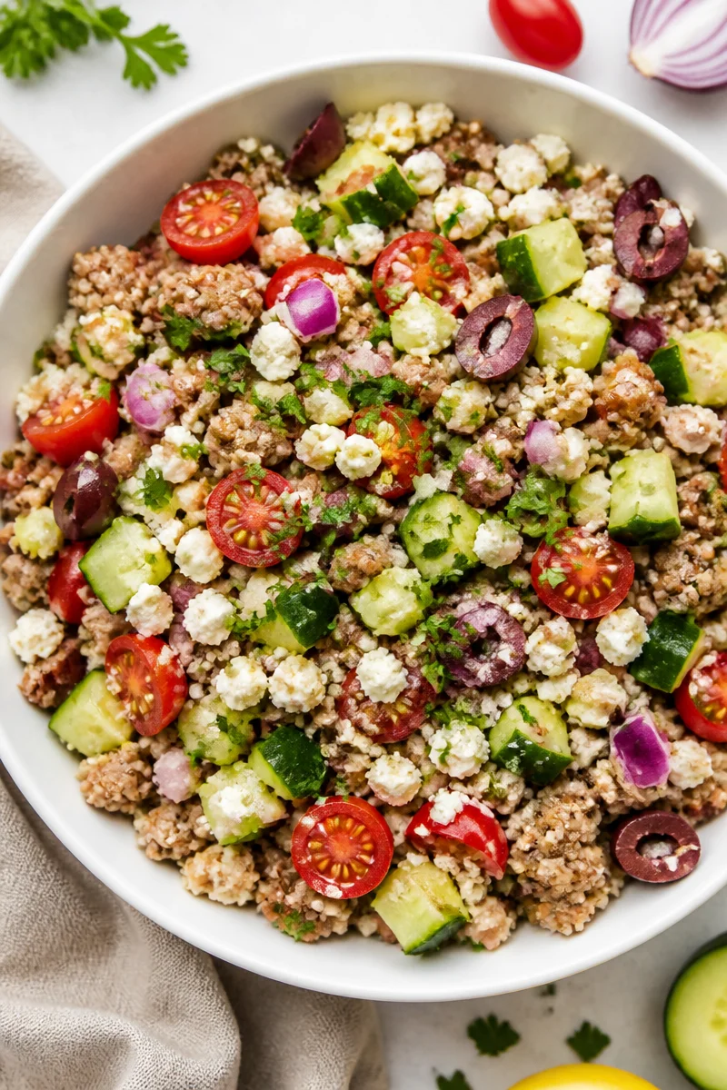 healthy mediterranean ground turkey recipes bowl 2026 07 02 040803 2