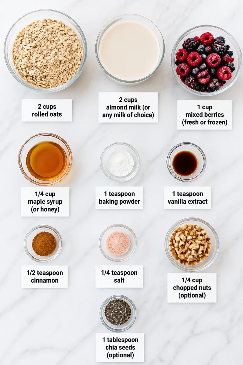 Healthy Mixed Berry Baked Oatmeal Breakfast 7 healthy mixed berry baked oatmeal breakfast 2026 07 15 030050